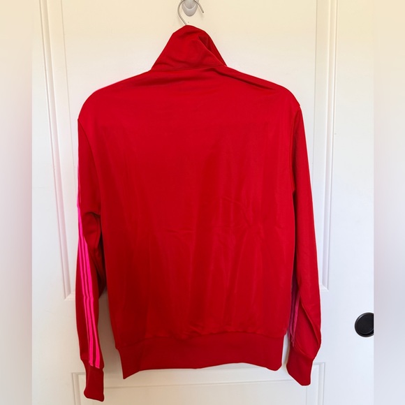 NWT! Adidas Adicolor Classic Firebird Loose Track Jacket - Red and Pink, XXS - Picture 7 of 7